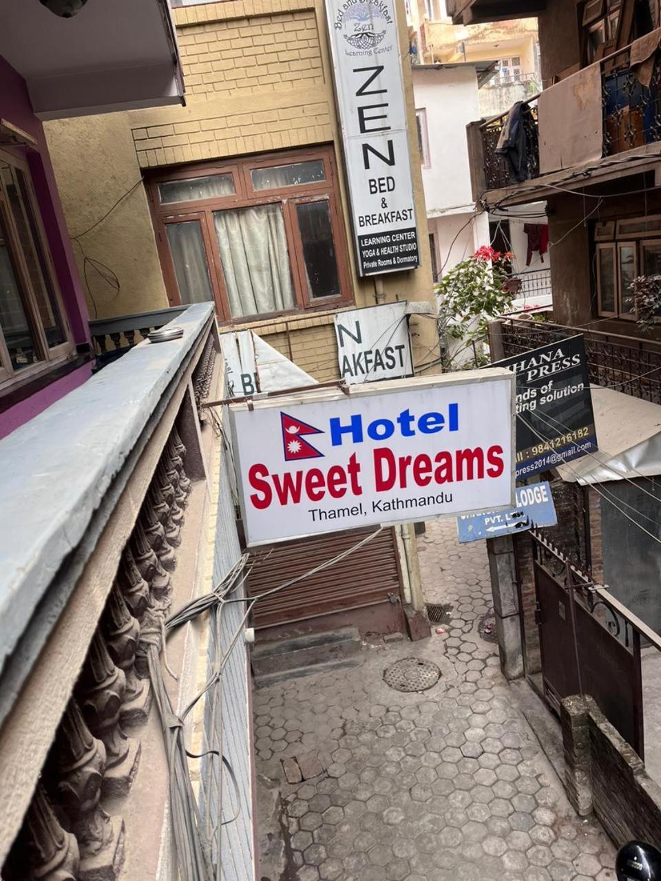 Hotel Sweet Dreams Thamel Káthmándú Exteriér fotografie